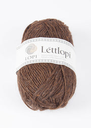 Lettlopi - Lopi Lite - 0867 - chocolate heather - Álafoss - Since 1896