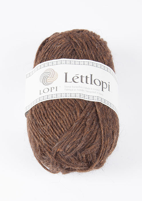 Lettlopi - Lopi Lite - 0867 - chocolate heather - Álafoss - Since 1896