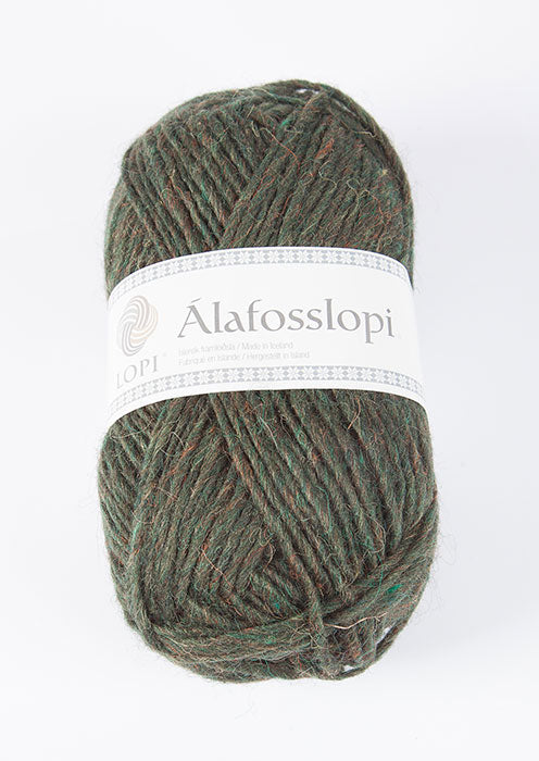 Álafoss Lopi - 9966 - cypress green heather - Álafoss - Since 1896