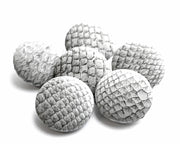 Grey Roð Buttons (Fish skin) - Álafoss - Since 1896
