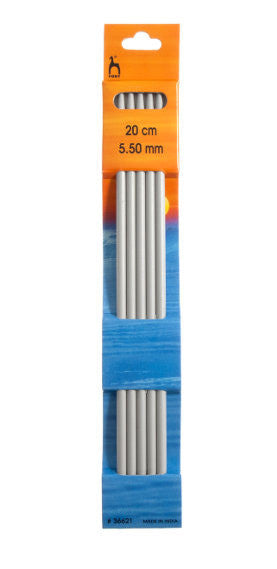 5.5 mm / 20 cm -  Double ended knitting needles - Álafoss - Since 1896