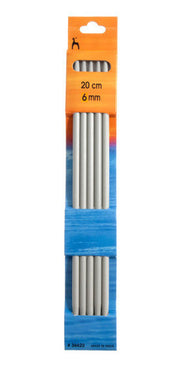 6.0 mm / 20 cm -  Double ended knitting needles - Álafoss - Since 1896