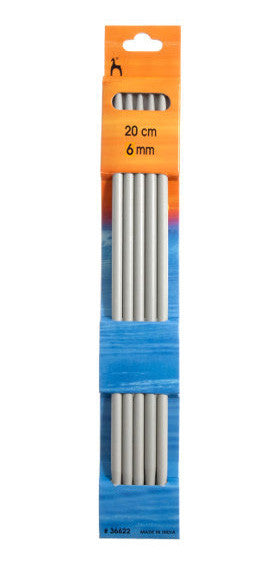6.0 mm / 20 cm -  Double ended knitting needles - Álafoss - Since 1896