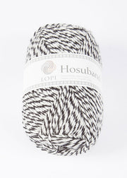Hosuband - 0000 - white/black - Álafoss - Since 1896
