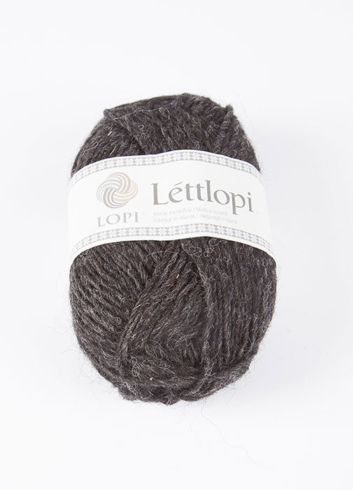 Lettlopi - Lopi Lite - 0005 - black heather - Álafoss - Since 1896