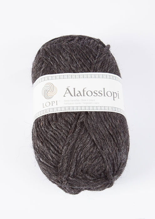 Álafoss Lopi - 0005 - black heather - Álafoss - Since 1896