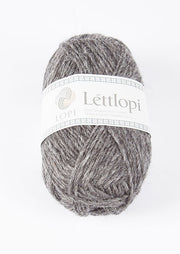 Lettlopi - Lopi Lite - 0058 - dark grey heather - Álafoss - Since 1896