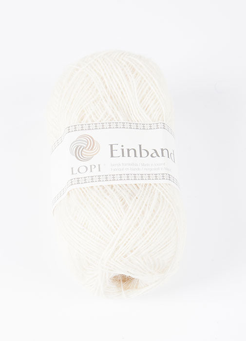 Einband - 0851 - white - Álafoss - Since 1896