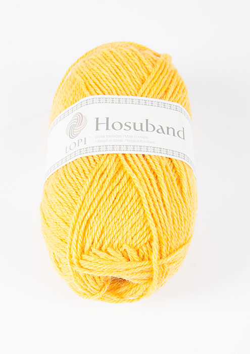 Hosuband - 9244 - yellow - Álafoss - Since 1896