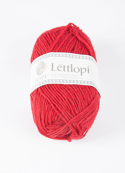Lettlopi - Lopi Lite - 9434 - crimson red - Álafoss - Since 1896