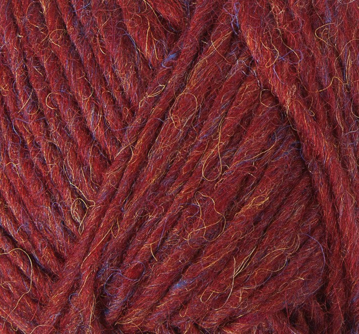Álafoss Lopi - 9962 - ruby red heather