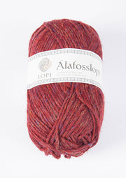 Álafoss Lopi - 9962 - ruby red heather - Álafoss - Since 1896
