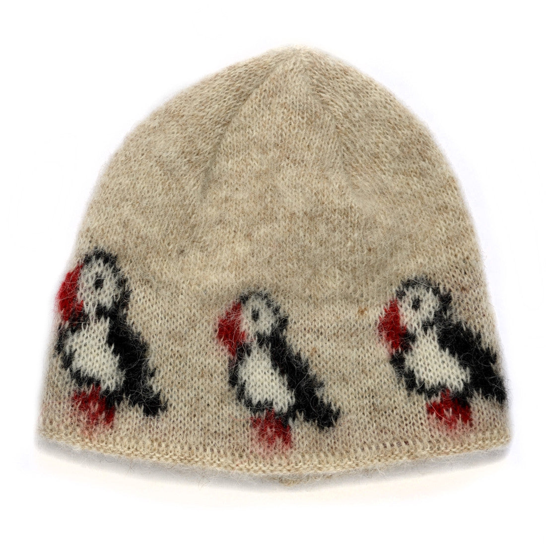 Kidka wool hat - Puffin - Beige - Álafoss - Since 1896