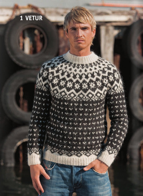 Kit: Vetur Adult Sweater - w. Lopi 28 - Álafoss - Since 1896